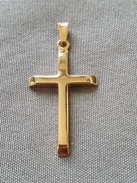 Hängsmycke kors 18K