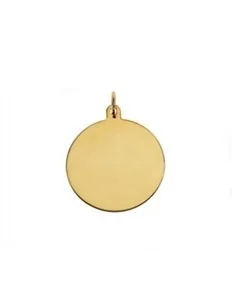 Gravyrbricka 20mm rondell 18K