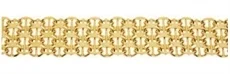 X-länk armband med stav 01-XSTAV314