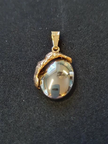 Hänge m hematit sten 18K 180714H
