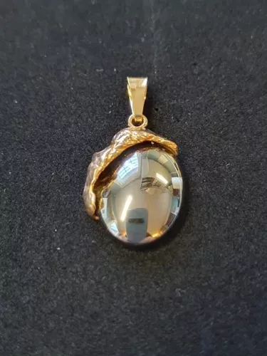 Hänge m hematit sten 18K 180714H