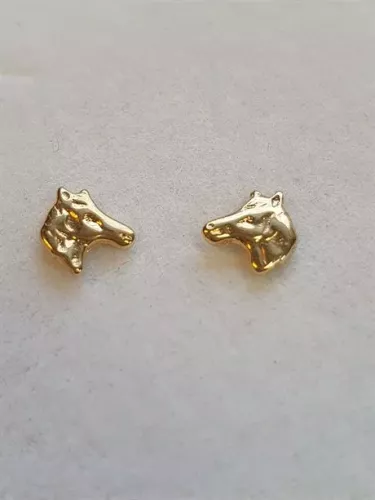 Örhängen häst fasta 18K 180008Ö