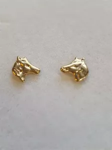 Örhängen häst fasta 18K 180008Ö