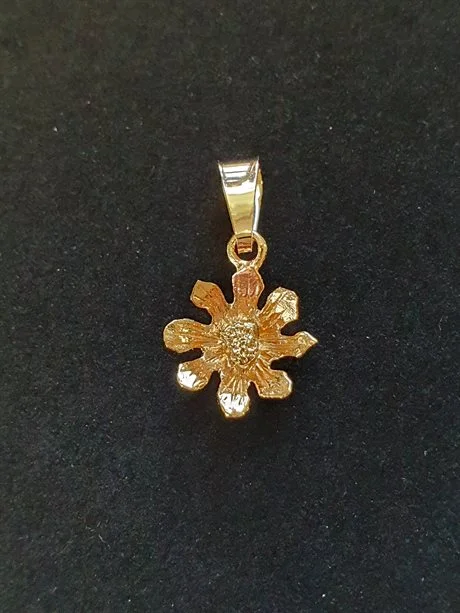 Fjällsippa hänge 18K
