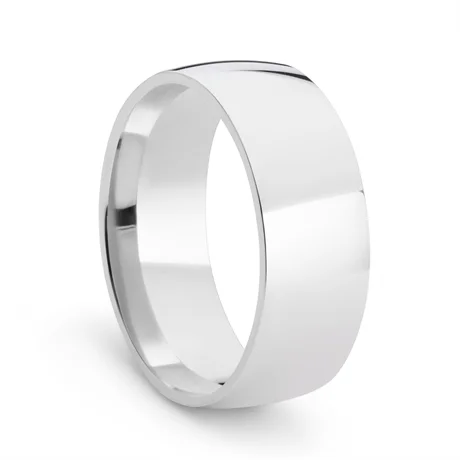 Faith Förlovning 8,0 mm Silver