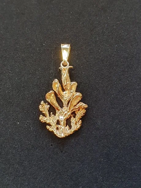 Kung Karls Spira hänge 18K