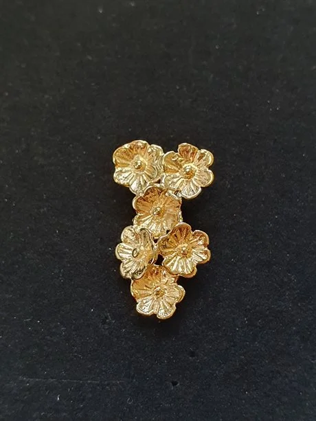 Förgätmigej hänge 18K