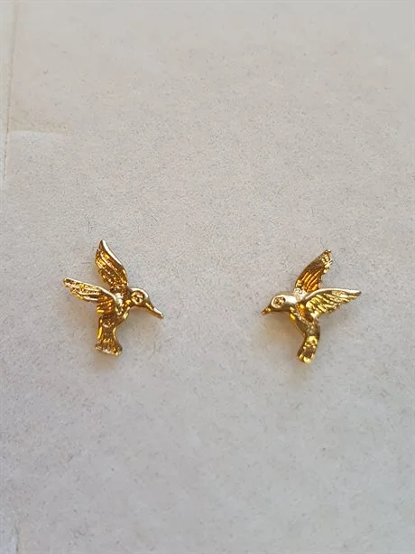 Örhänge kolibri fasta 18K 180477Ö