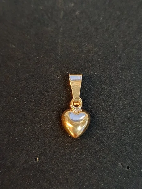 Hjärta 6mm massiv 18K 181769H