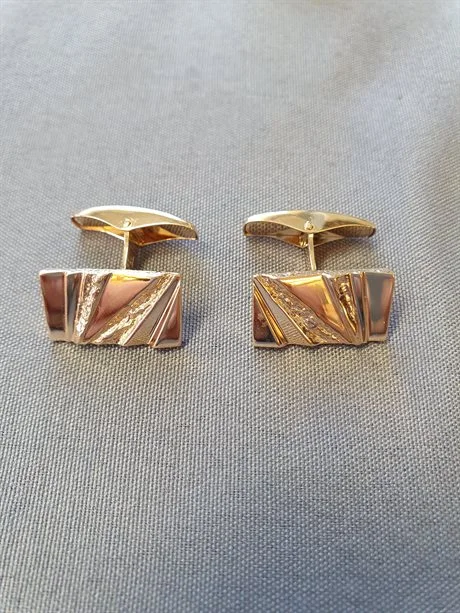 Manschettknappar 7,4gr 18K