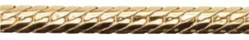 Pansar armband, pressad, oval dubbel 01-KD9103