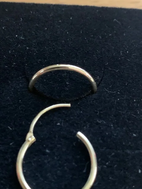 Creolörhängen 18K