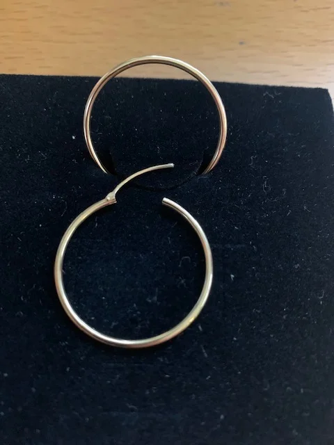 Creolörhängen 18K