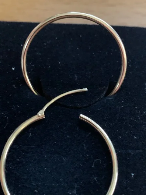 Creolörhängen 18K