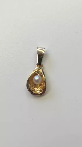 Hänge m pärla 18K 180412H