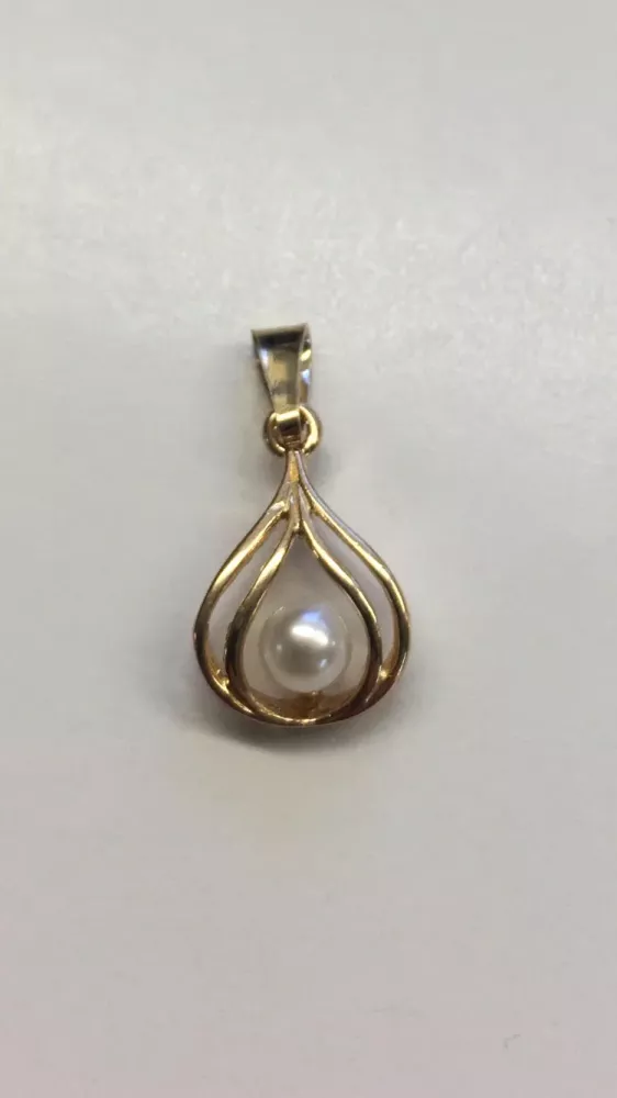 Hänge m pärla 18K 180541H