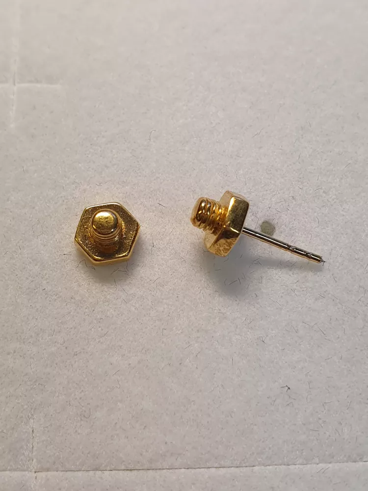 Bult örhänge fasta 18K 181035Ö