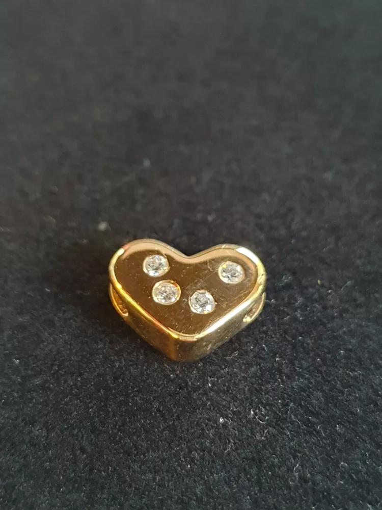 Hjärta m cz stenar 18K 181158H