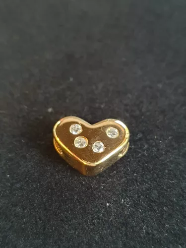 Hjärta m cz stenar 18K 181158H