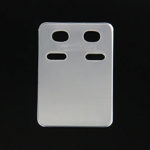 Gravyrbricka 13x19mm ID Silver