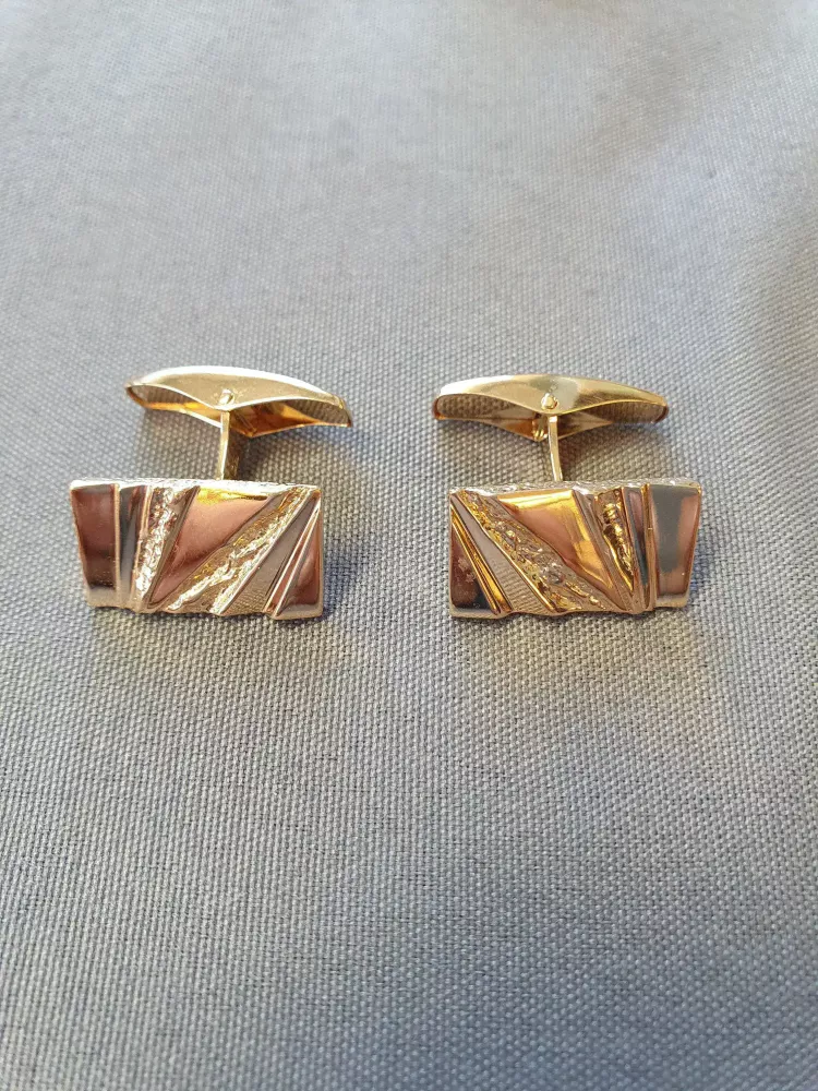 Manschettknappar 7,4gr 18K