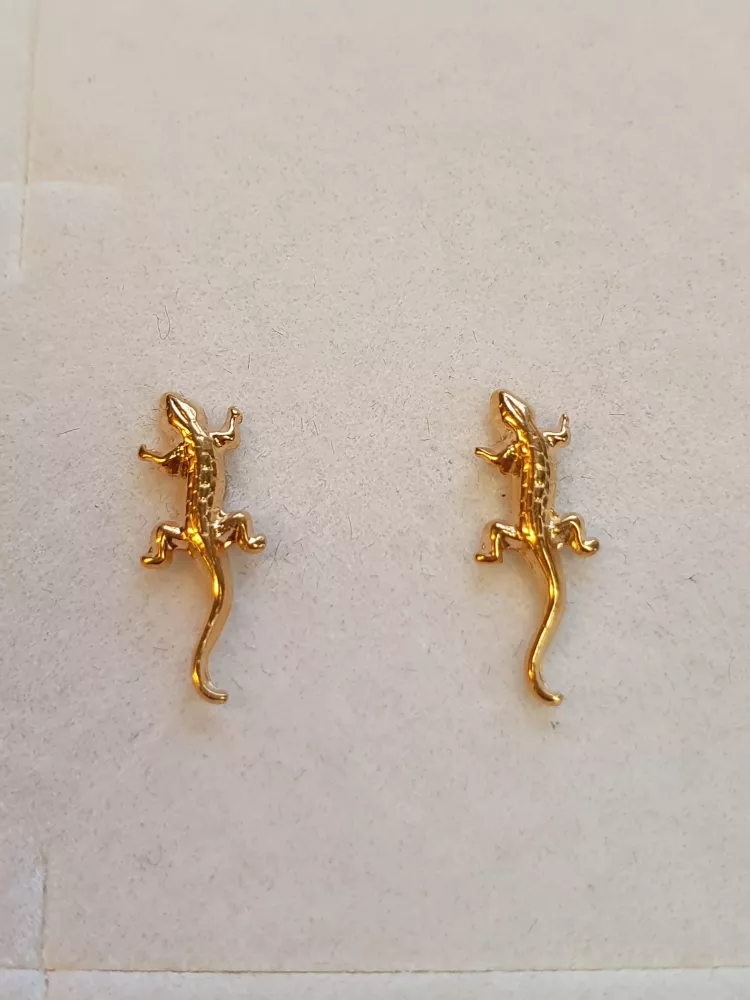 Örhängen ödla fasta 18K 180625Ö