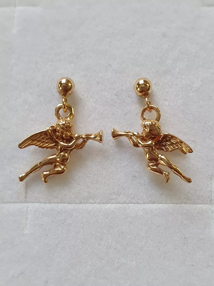 Ängel m trumpet hängande 18K 180673Ö