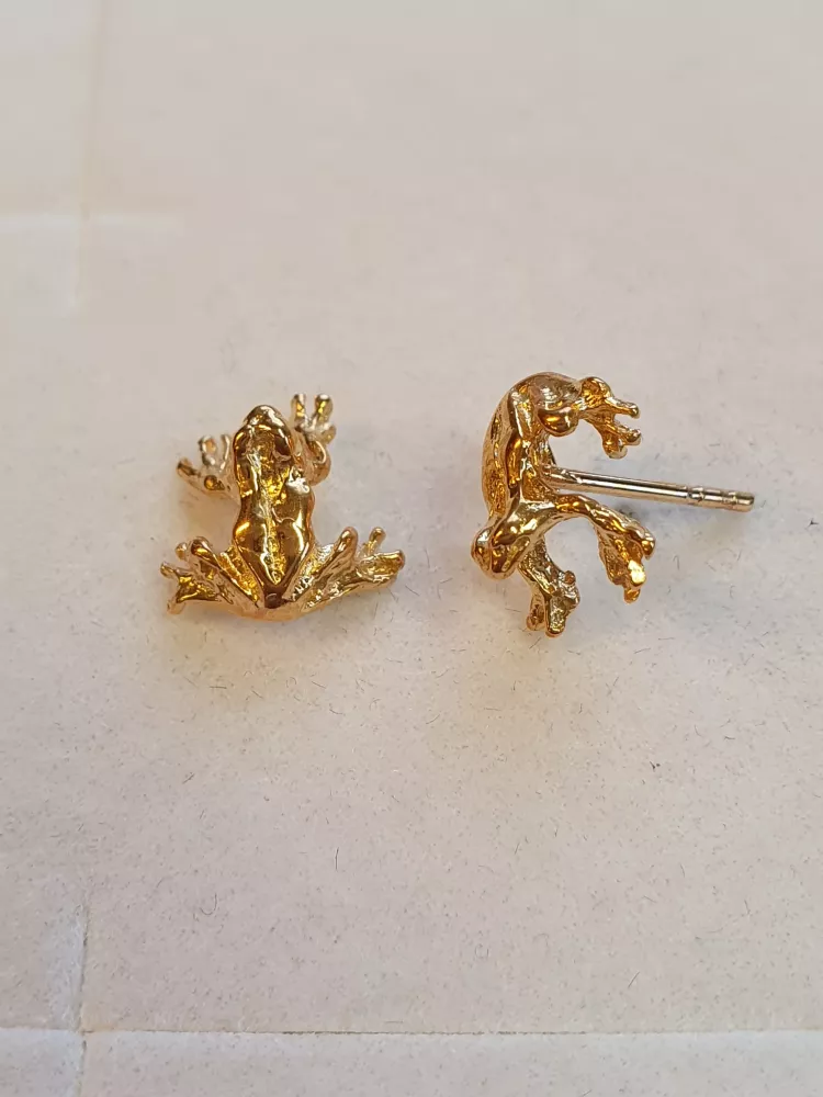 Örhängen groda fasta 18K 180698Ö