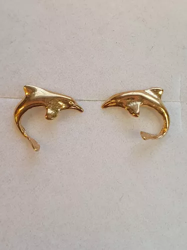 Örhänge delfin fasta 18K 180858Ö