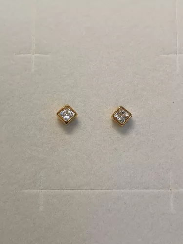 Örhängen m cz 18K 180860Ö