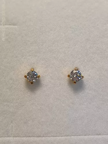 Örhänge m cz 18K 180937Ö