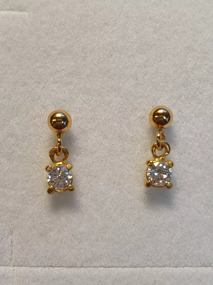 Örhängen m cz 18K 180937ÖH