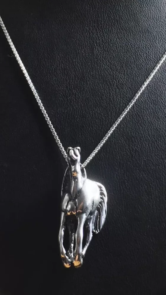 Häst - stor silver 9250559H
