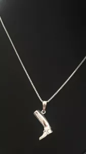 Ridstövel silver 9250017H