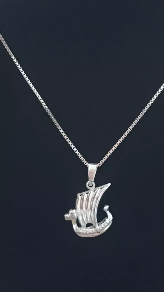 Vikingaskepp silver 9250075H