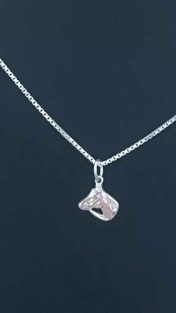 Hästhuvud silver 9250078H