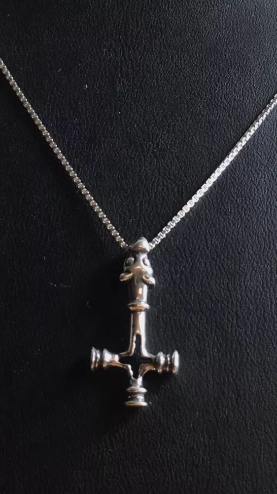 Vargkors oxiderat silver 9251093H