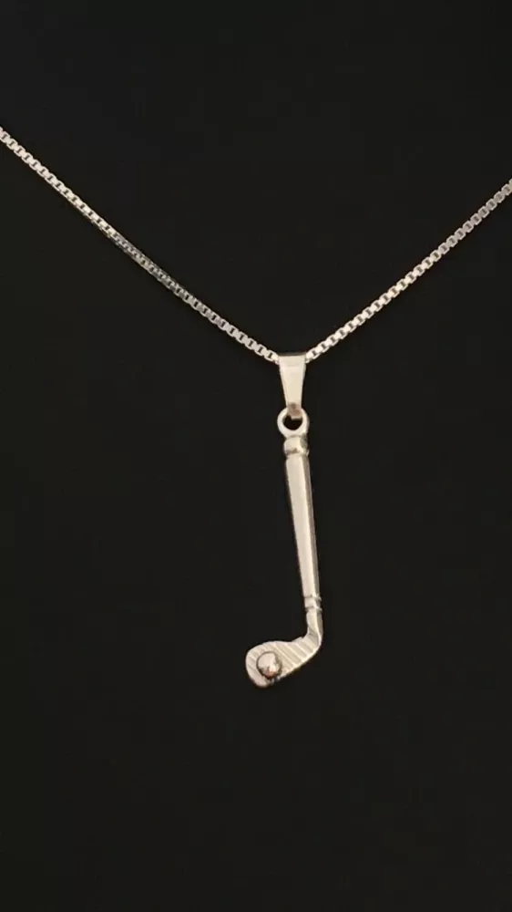 Golfklubba med boll silver 9250182H
