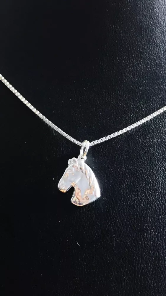 Hästhuvud silver 9250335H