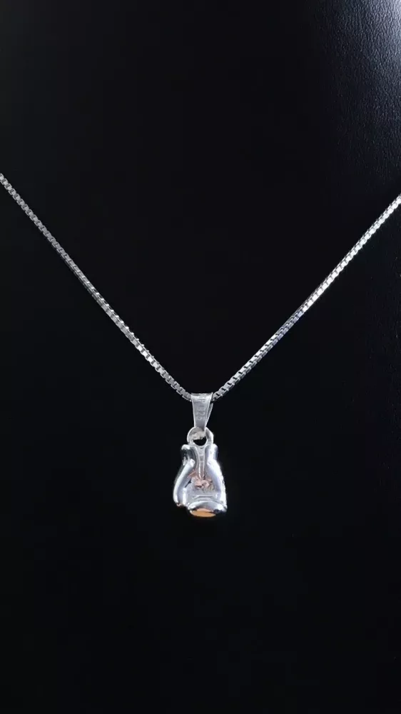 Boxningshandske silver 9250352H
