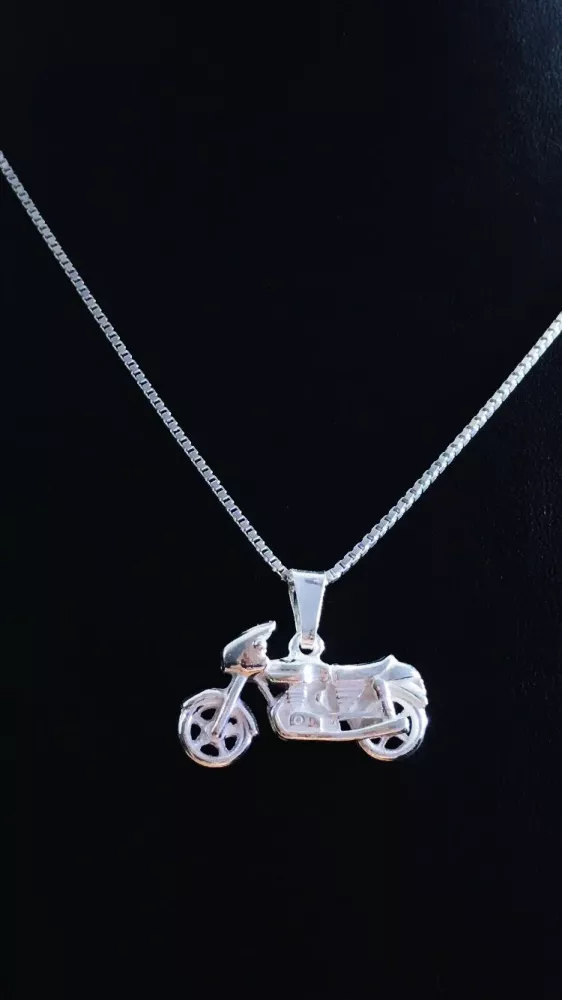 Motorcykel silver 9250385H