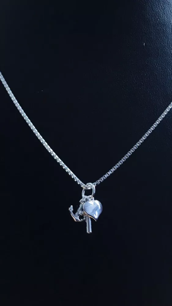 Tro hopp & kärlek silver 9250572H