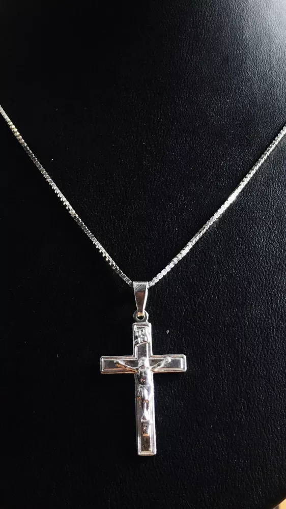 Kors med Jesus silver 9250595H