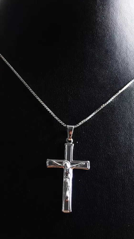 Kors med Jesus silver 9250598H
