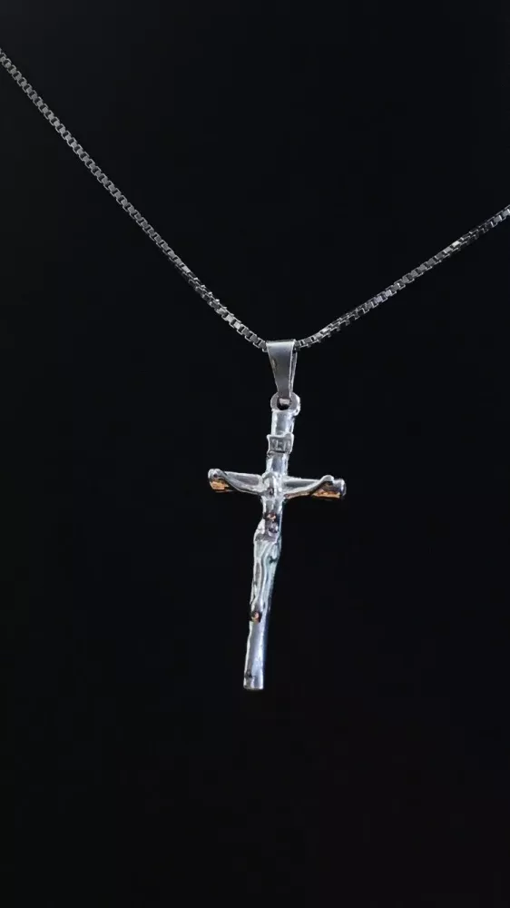 Kors med Jesus silver 9250599H