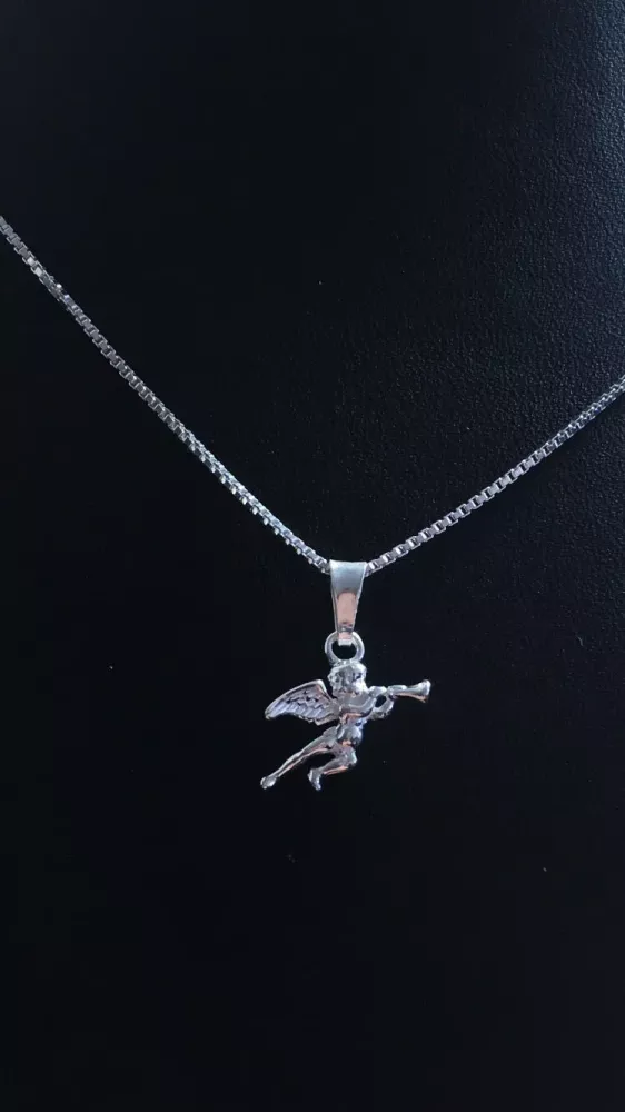 Ängel med trumpet silver 9250745H
