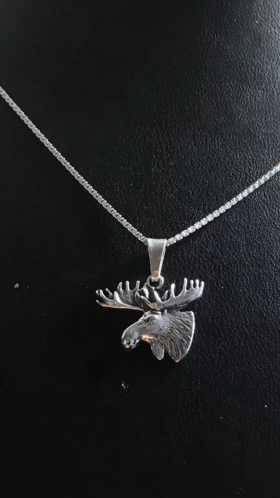 Älghuvud silver 9250838H