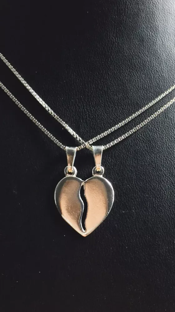 Dela-hjärta silver 9251507H