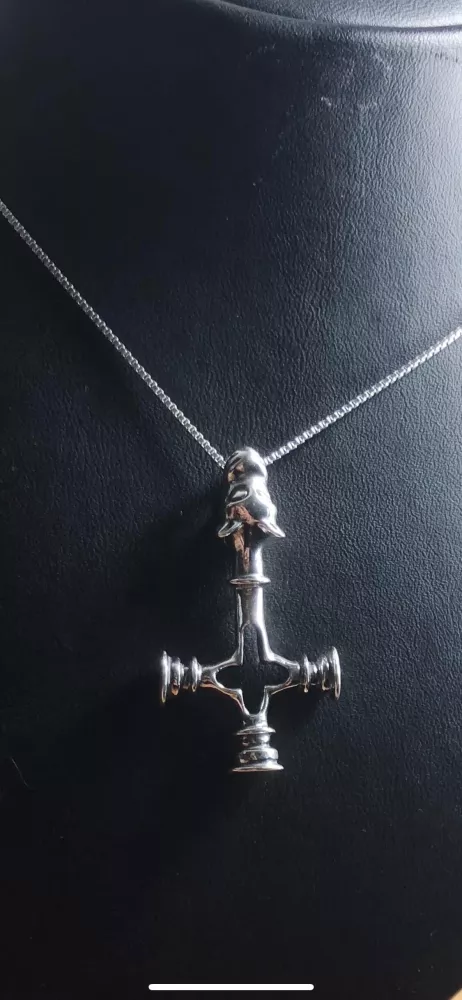 Vargkors oxiderat silver 9251599H