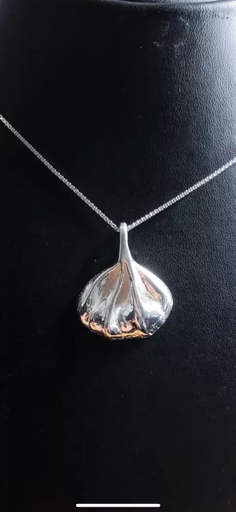 Outslaget blad silver 9251630H